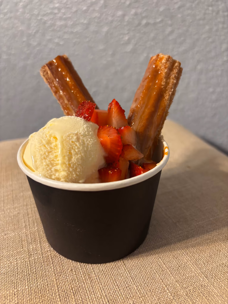 Churro Sundaes