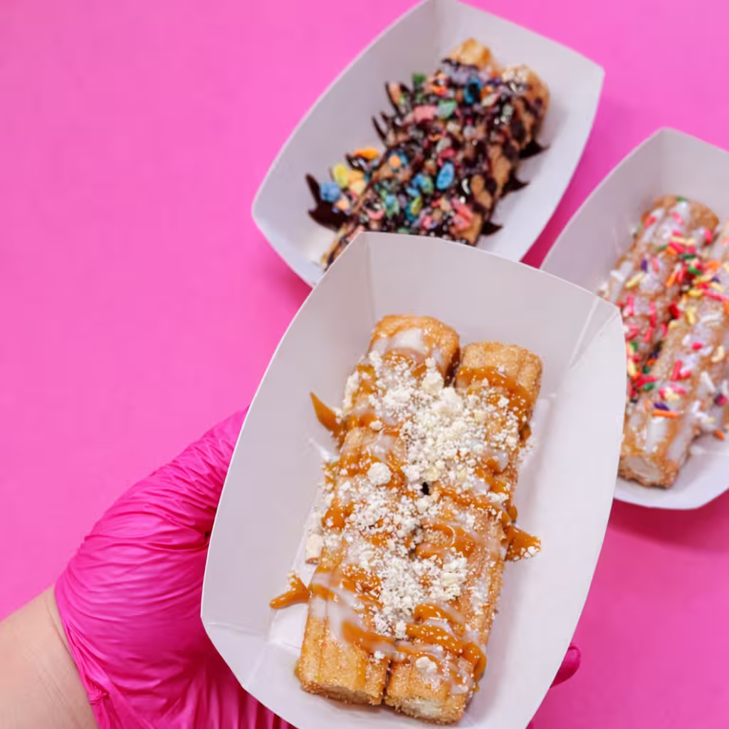 Churros dessert station