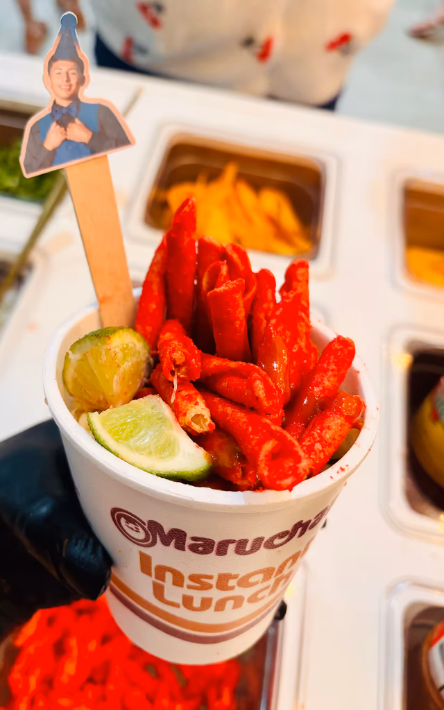 Mexican style instant ramen